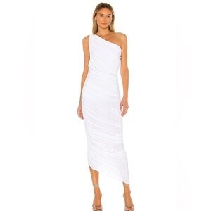 Norma Kamali Diana Dress White
